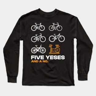 All Bicycle Types Long Sleeve T-Shirt